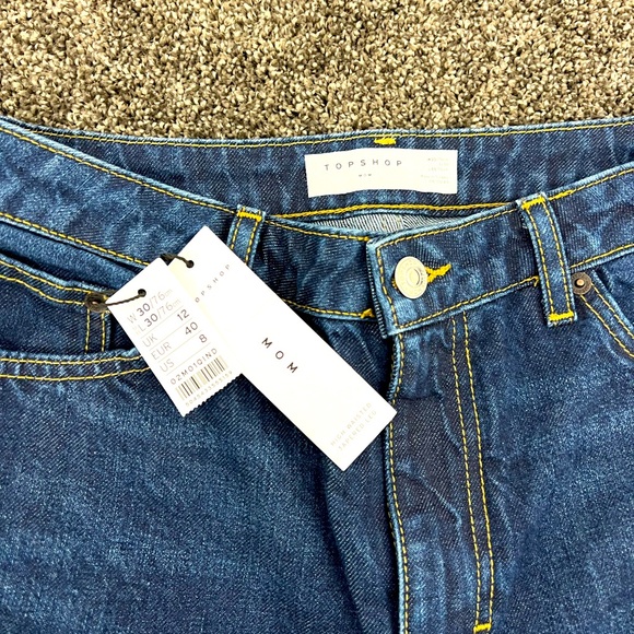 BNWT Topshop Mom Jeans - Picture 11 of 11